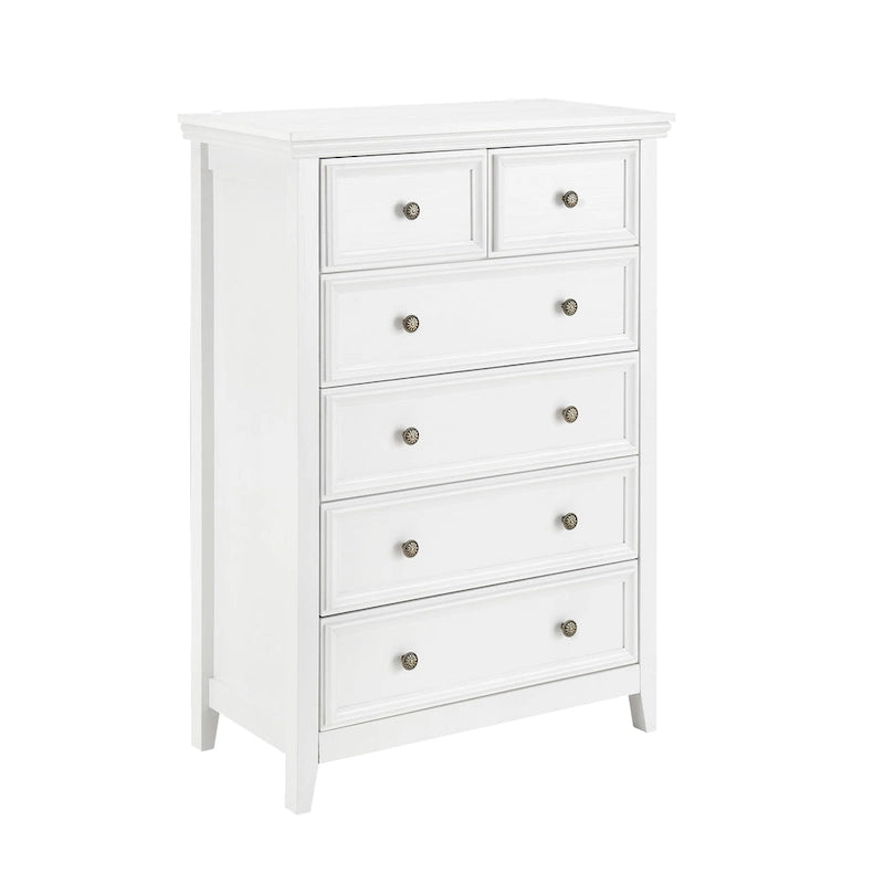 Commode moderne à 6 tiroirs, Organisateur de placard à 6 tiroirs - 31,50 * 15,75 * 44,29
