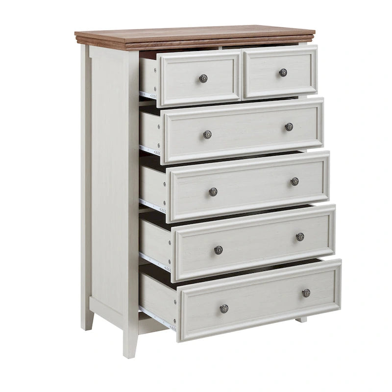 Commode moderne à 6 tiroirs, Organisateur de placard à 6 tiroirs - 31,50 * 15,75 * 44,29