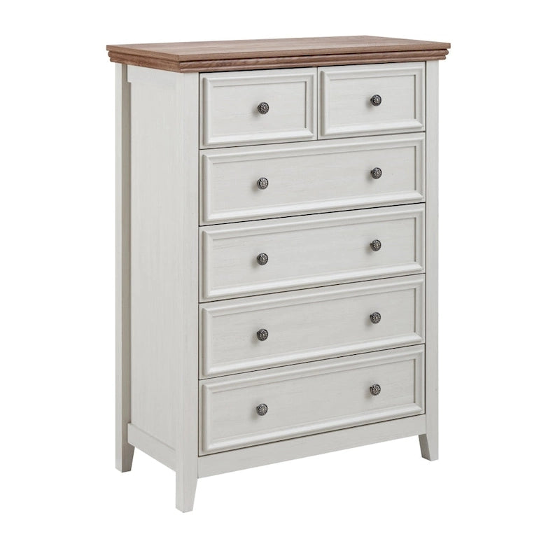 Commode moderne à 6 tiroirs, Organisateur de placard à 6 tiroirs - 31,50 * 15,75 * 44,29