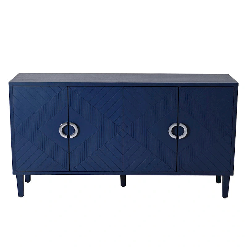 Meuble de rangement 4 portes en MDF