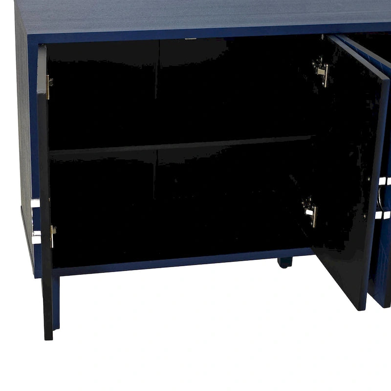 Meuble de rangement 4 portes en MDF