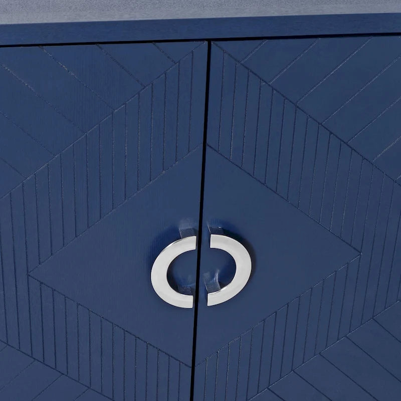 Meuble de rangement 4 portes en MDF