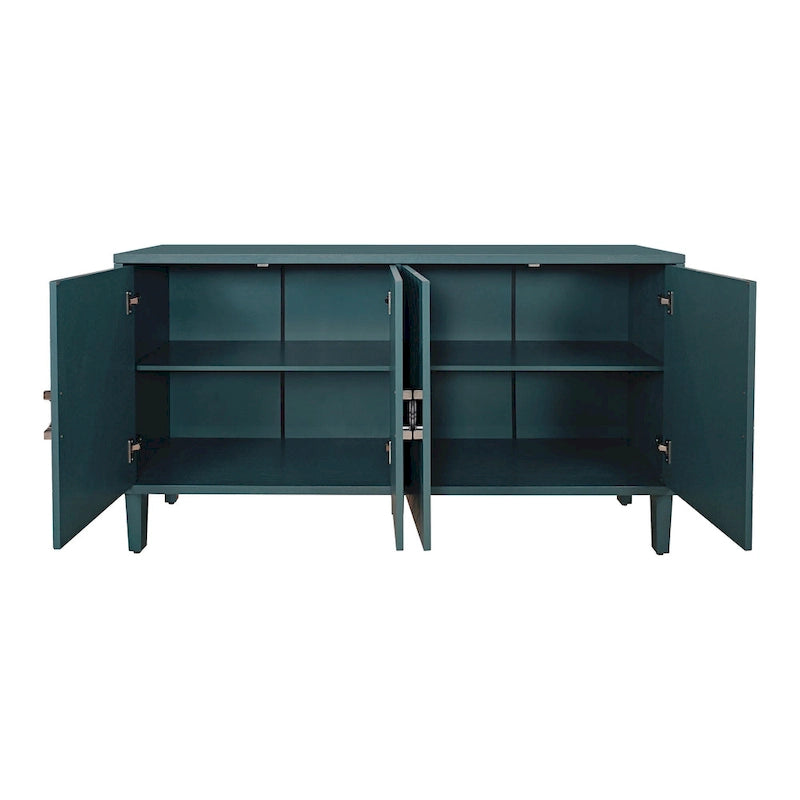 Meuble de rangement 4 portes en MDF