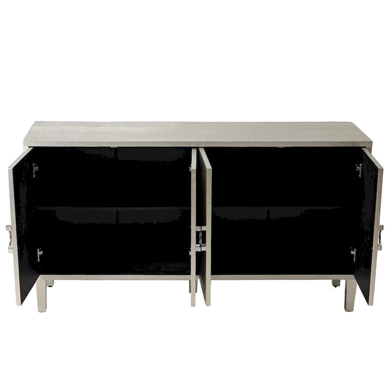 Meuble de rangement 4 portes en MDF