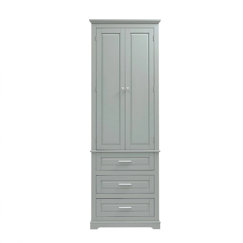 Meuble de rangement haut avec trois tiroirs