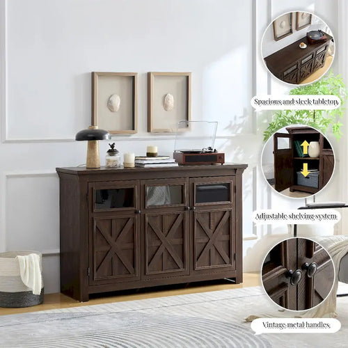 Buffet 3 portes Grande armoire latérale