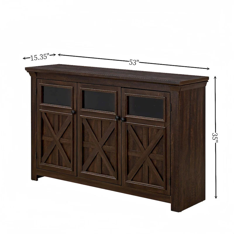 Buffet 3 portes Grande armoire latérale