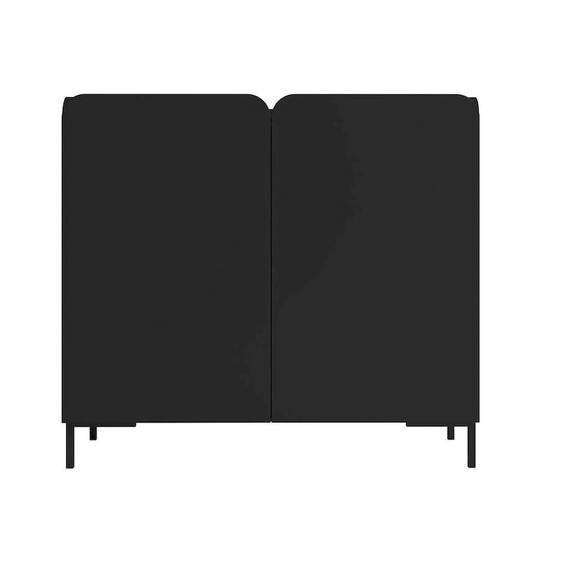 Meuble d'appoint Bogardus de style moderne Mid-Century par Manhattan Comfort
