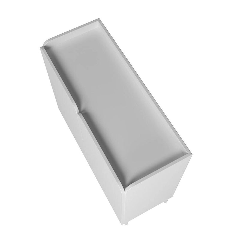 Meuble d'appoint Bogardus de style moderne Mid-Century par Manhattan Comfort