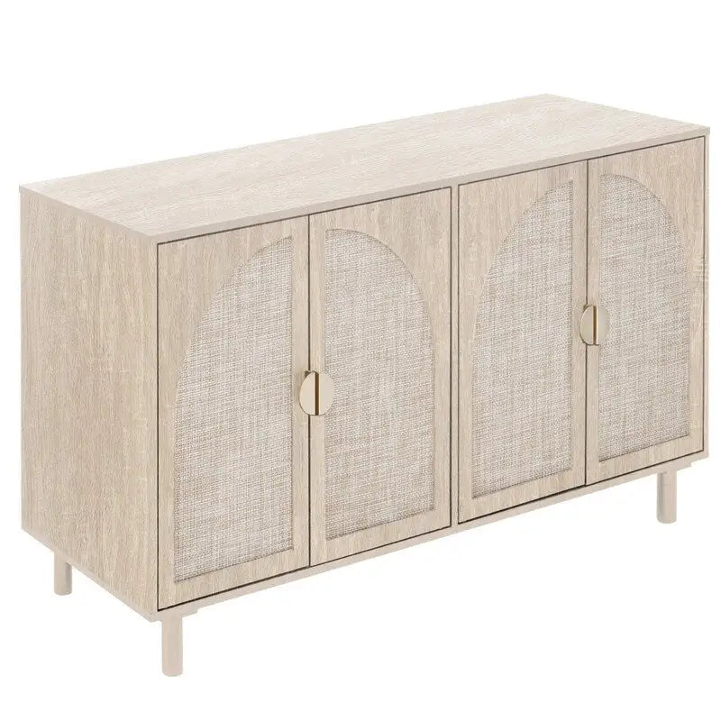 Armoire 4 portes, convient pour chambre à coucher, salon, bureau