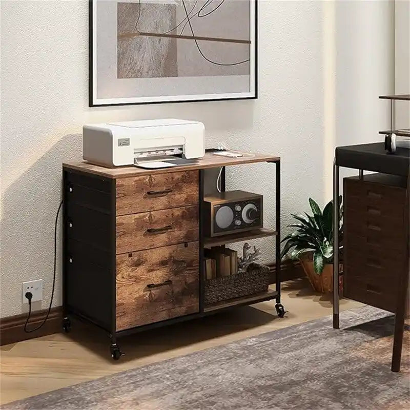 Lateral File Cabinet - 15.75D x 31.5W x 26.37H