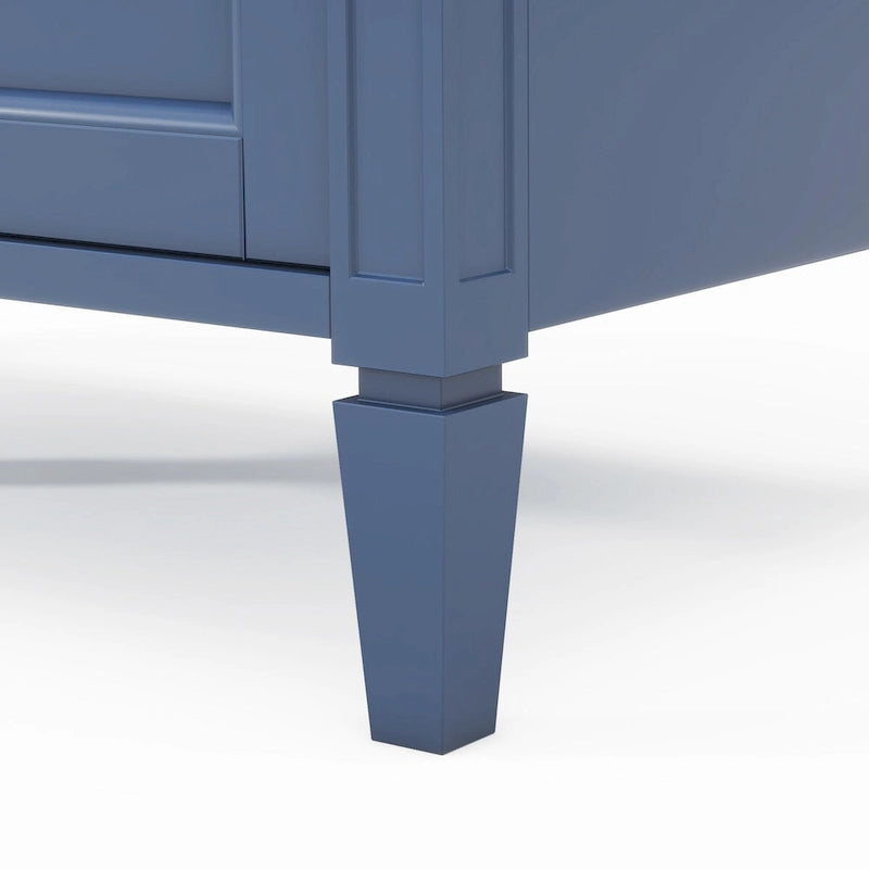 Meuble-lavabo avec vasque intégrée et tiroir basculant
