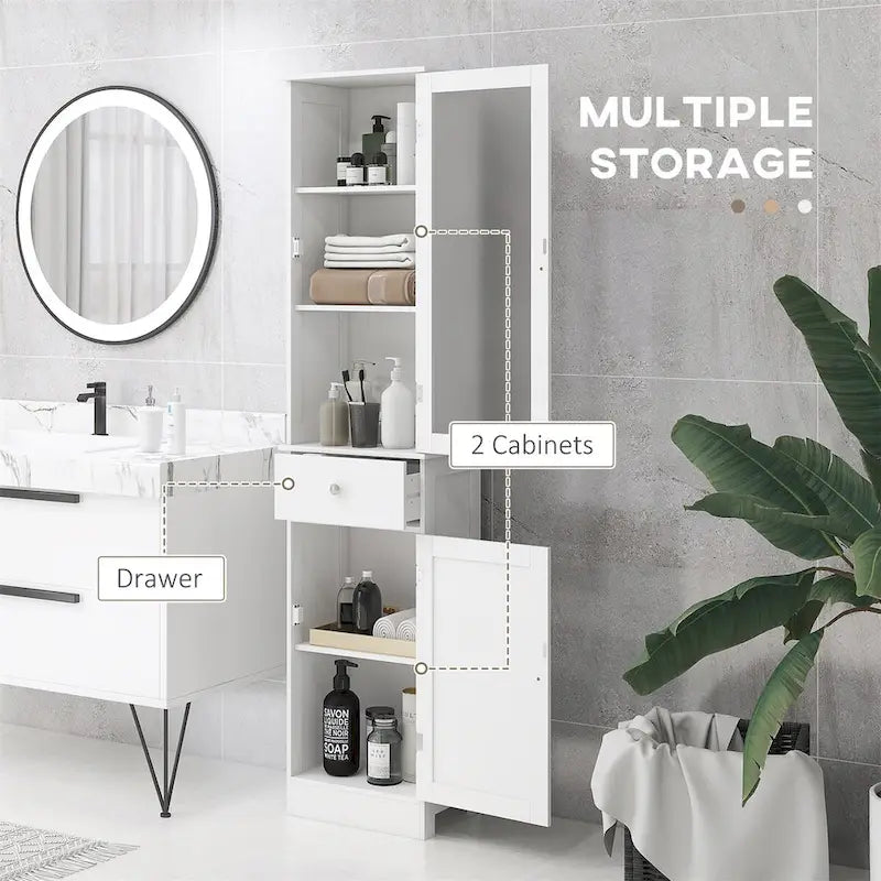 Armoire de rangement murale pour salle de bain